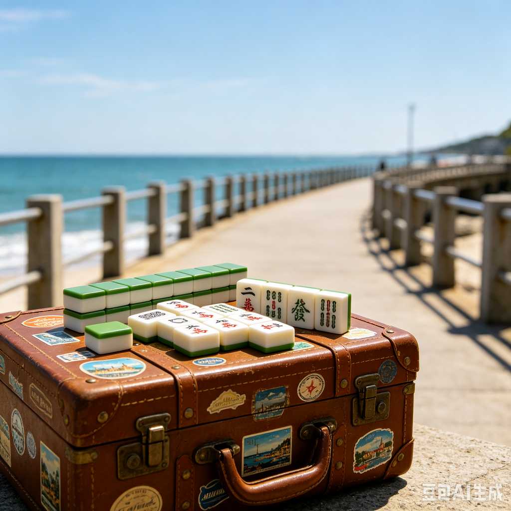 luxury travel mahjong tiles