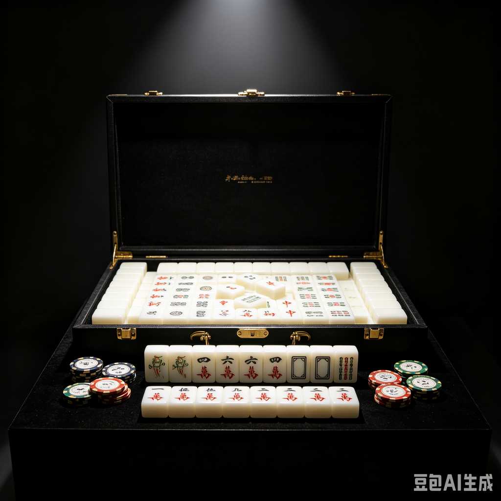 modern oriental mahjong set